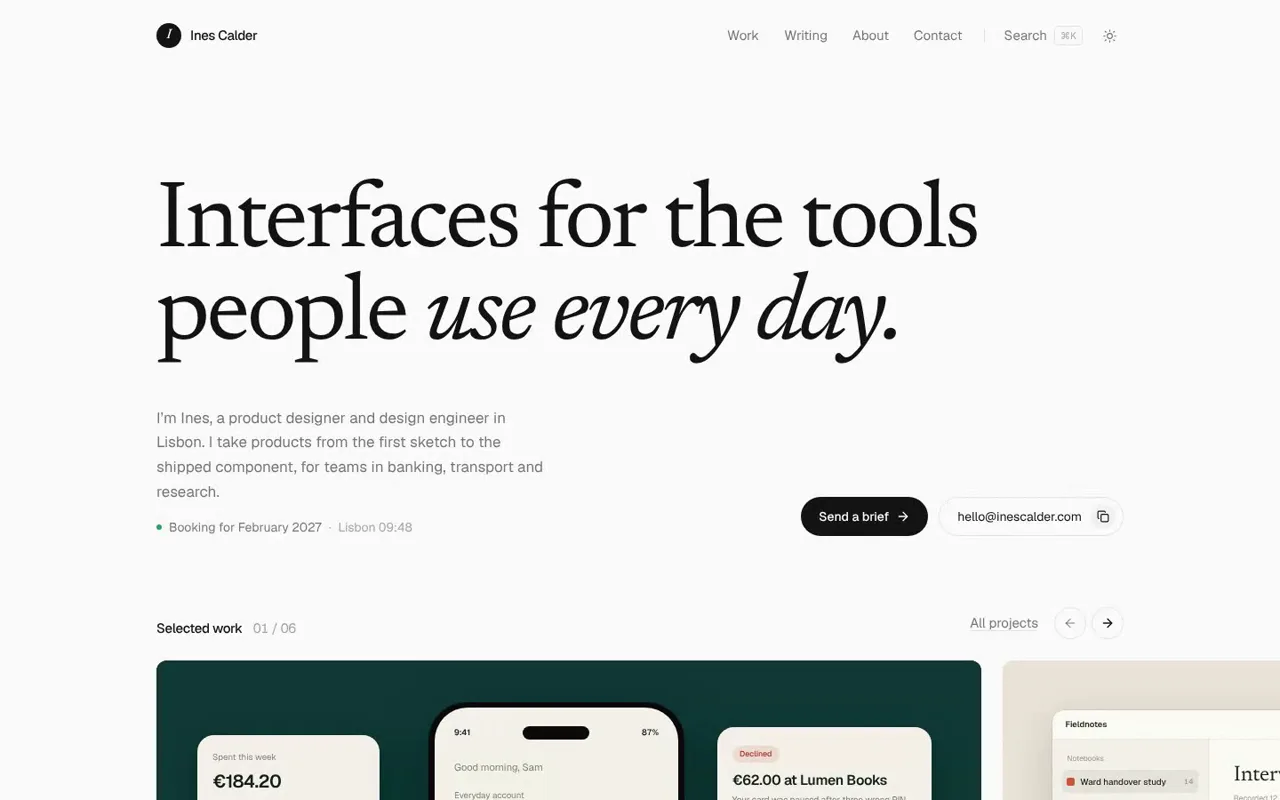 Marlow website template