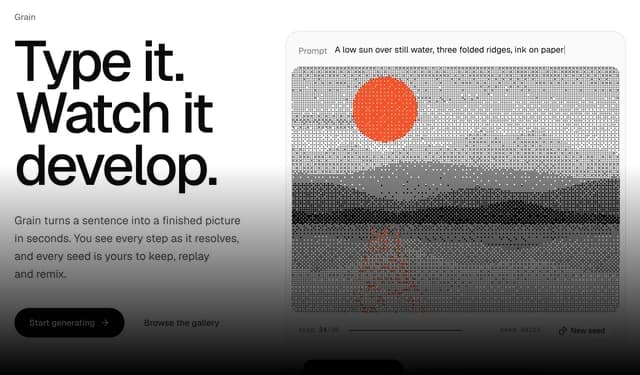 Dither Reveal Hero, a Kokonut UI Pro component
