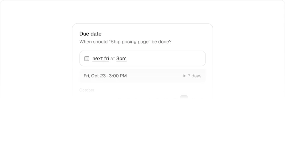 Natural Date Input, a Kokonut UI Pro component